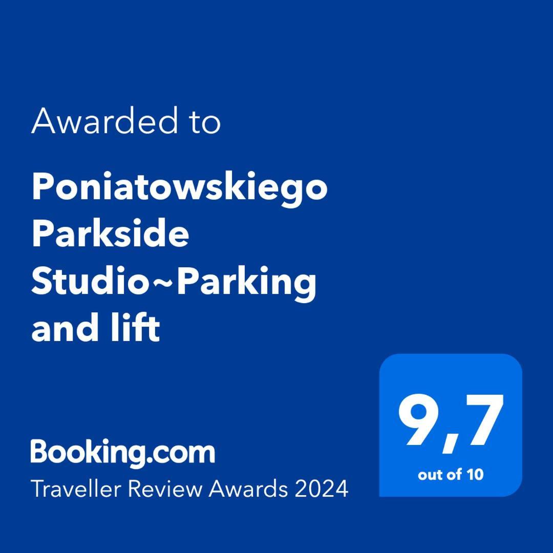 Poniatowskiego Parkside Studio~Parking And Lift Breslavia Exterior foto